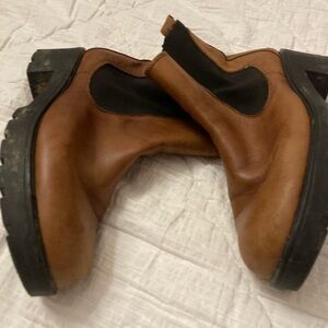 Enzo Tesoti Chelsea Leather Boots Made in Spain 31 (USA 10)
